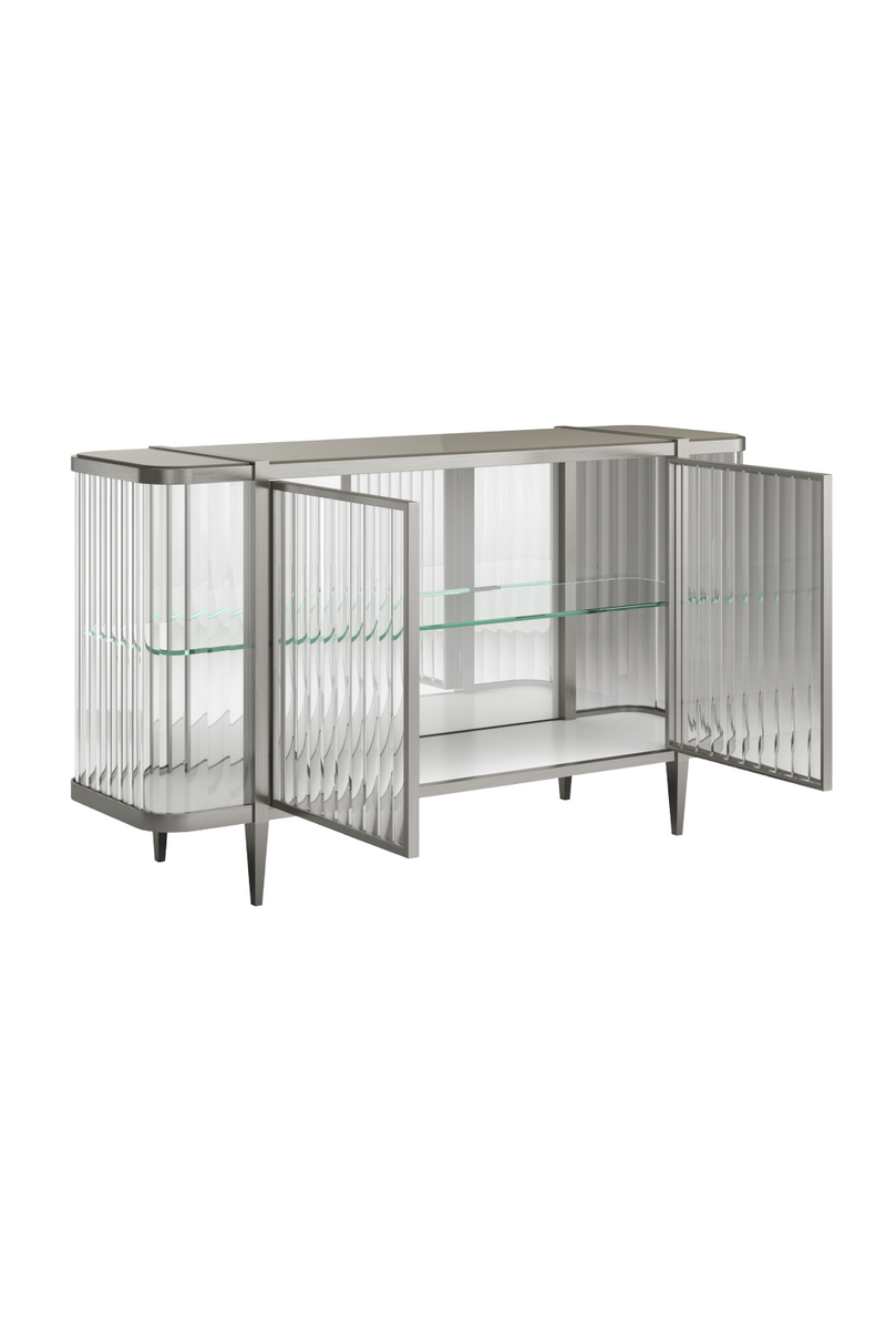 Buffet 2 Portes avec Miroir Ondulé | Caracole Stop And Stare | OROA.fr