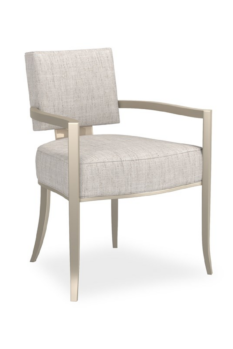 Fauteuil de Salle à Manger à Dossier Carré | Caracole Reserved Seating | OROA.fr