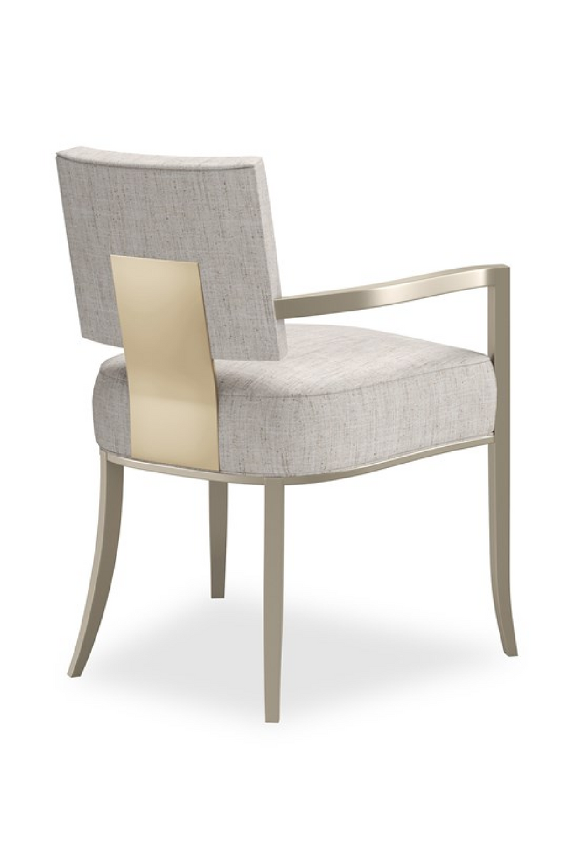 Fauteuil de Salle à Manger à Dossier Carré | Caracole Reserved Seating | OROA.fr