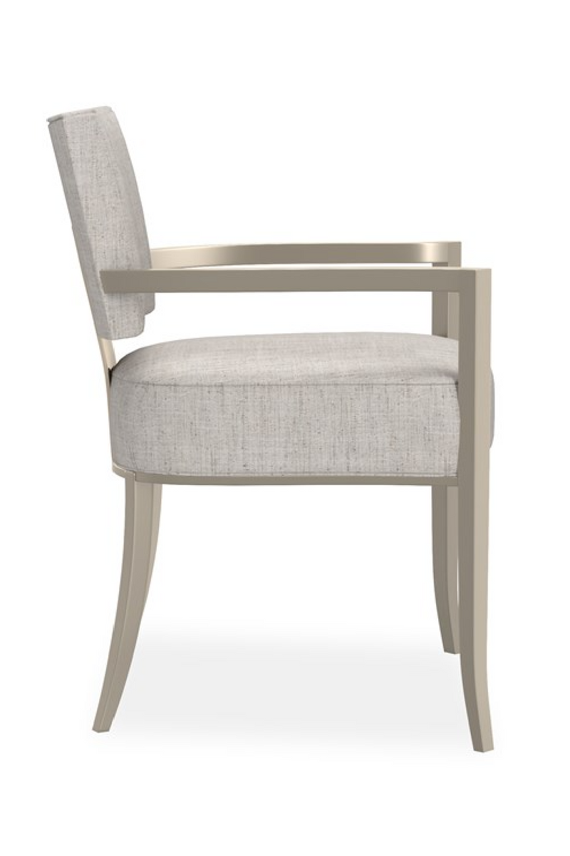 Fauteuil de Salle à Manger à Dossier Carré | Caracole Reserved Seating | OROA.fr