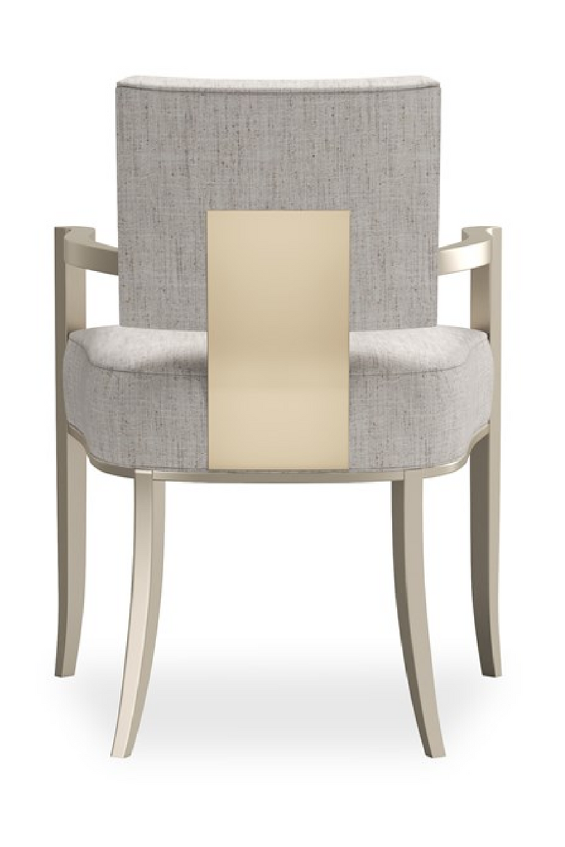 Fauteuil de Salle à Manger à Dossier Carré | Caracole Reserved Seating | OROA.fr