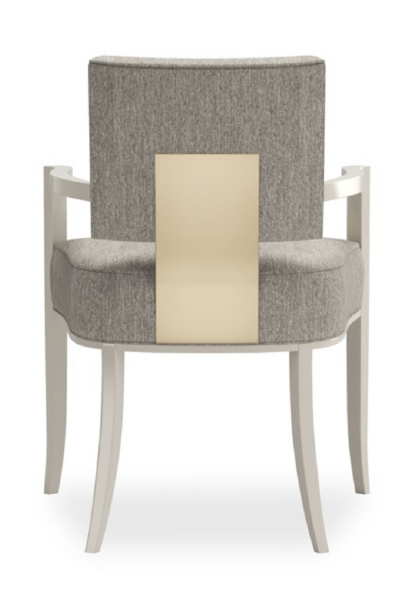 Fauteuil de Salle à Manger à Dossier Carré | Caracole Reserved Seating | OROA.fr