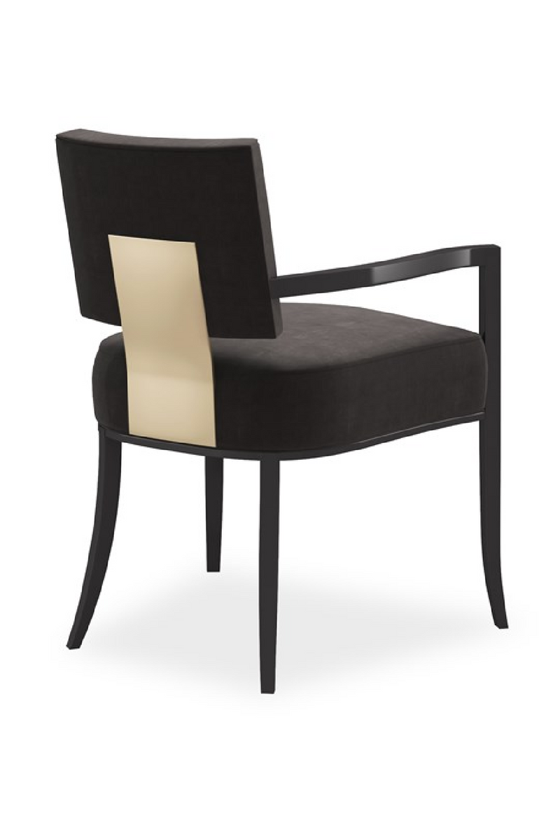 Fauteuil de Salle à Manger à Dossier Carré | Caracole Reserved Seating | OROA.fr