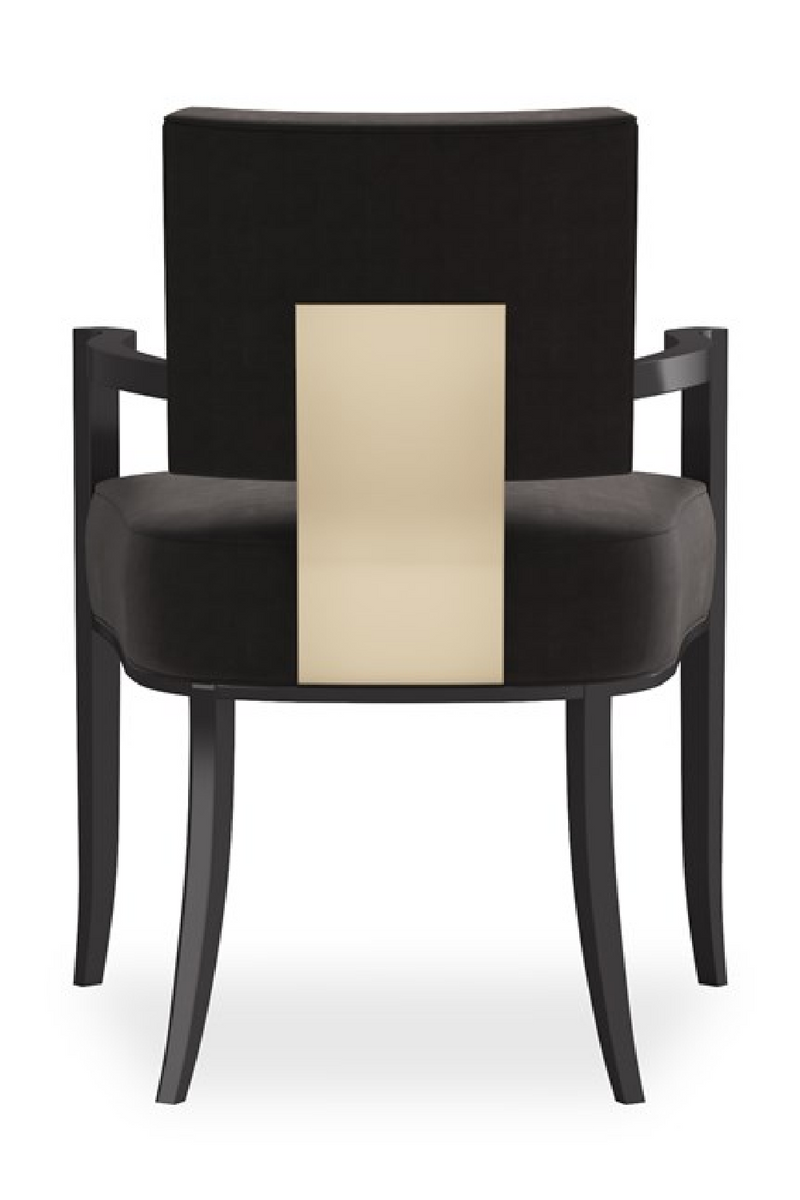 Fauteuil de Salle à Manger à Dossier Carré | Caracole Reserved Seating | OROA.fr
