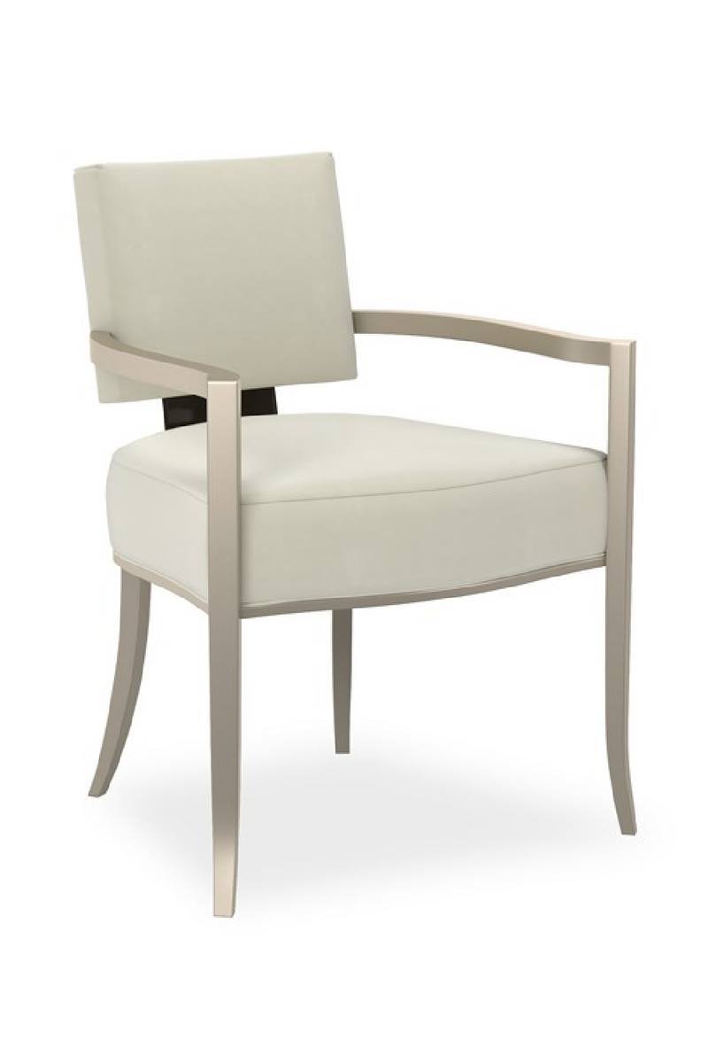 Fauteuil de Salle à Manger à Dossier Carré | Caracole Reserved Seating | OROA.fr
