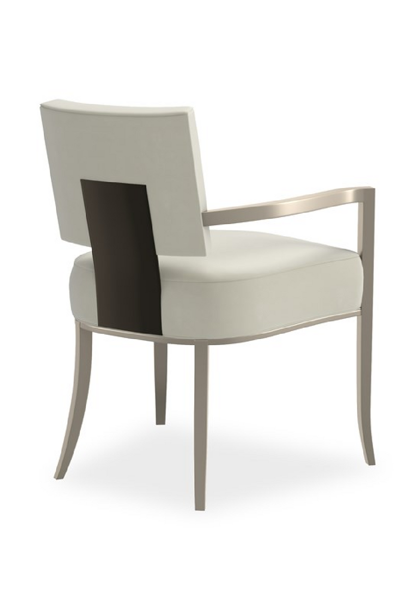 Fauteuil de Salle à Manger à Dossier Carré | Caracole Reserved Seating | OROA.fr