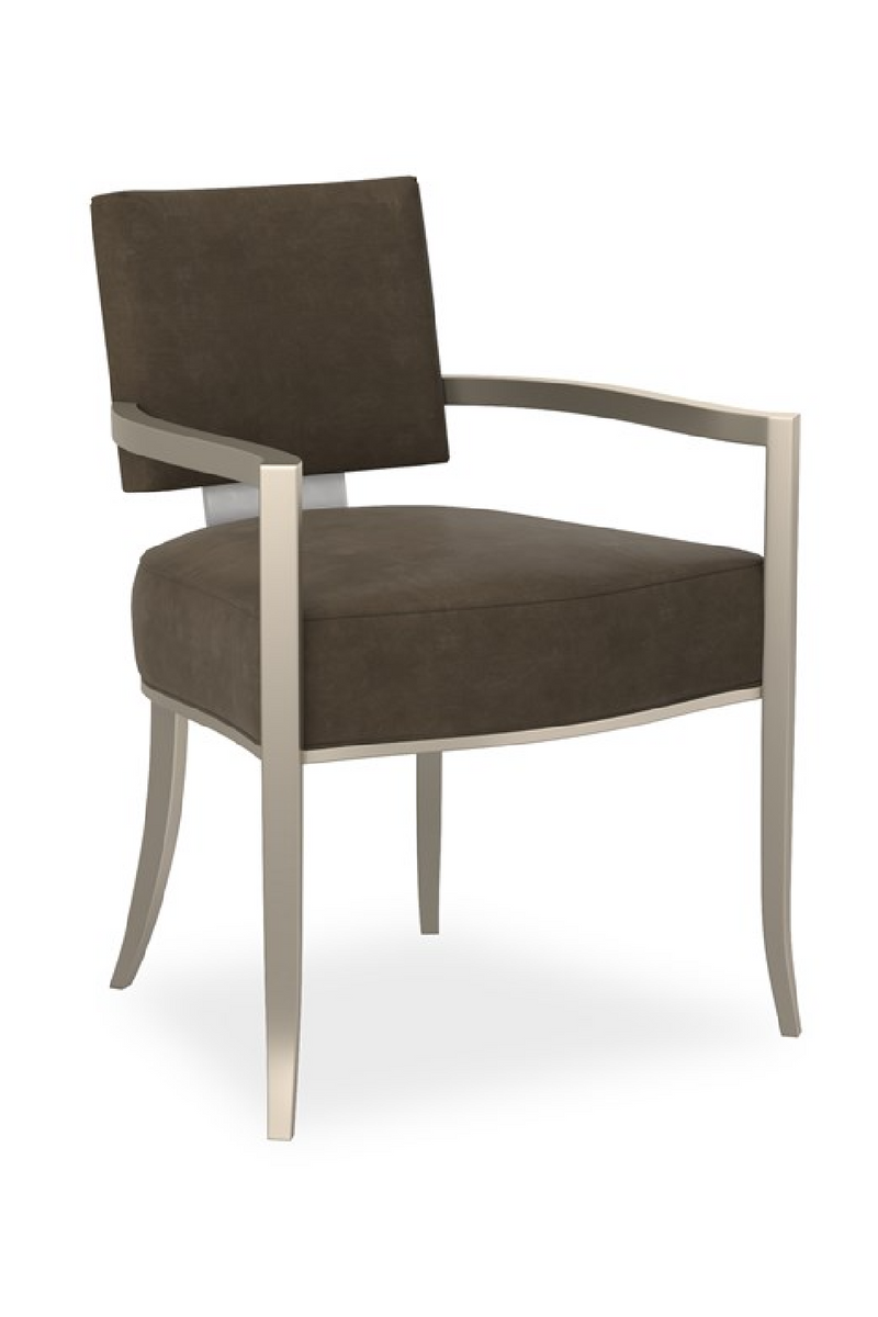 Fauteuil de Salle à Manger à Dossier Carré | Caracole Reserved Seating | OROA.fr