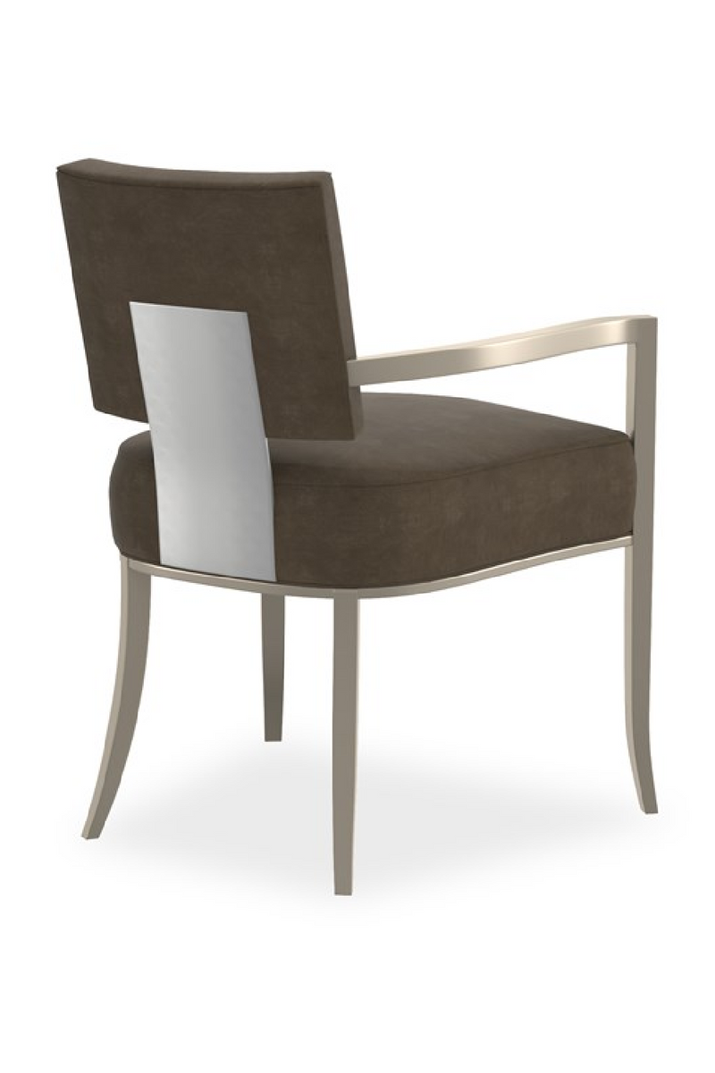 Fauteuil de Salle à Manger à Dossier Carré | Caracole Reserved Seating | OROA.fr
