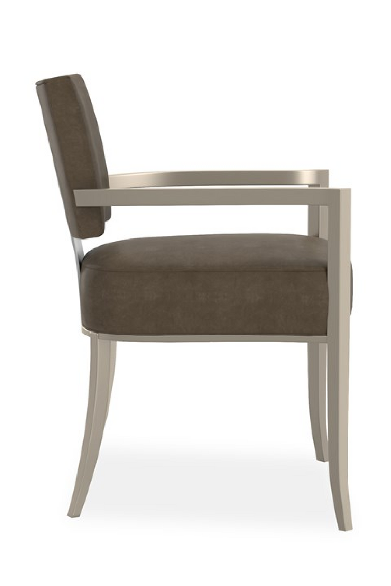 Fauteuil de Salle à Manger à Dossier Carré | Caracole Reserved Seating | OROA.fr