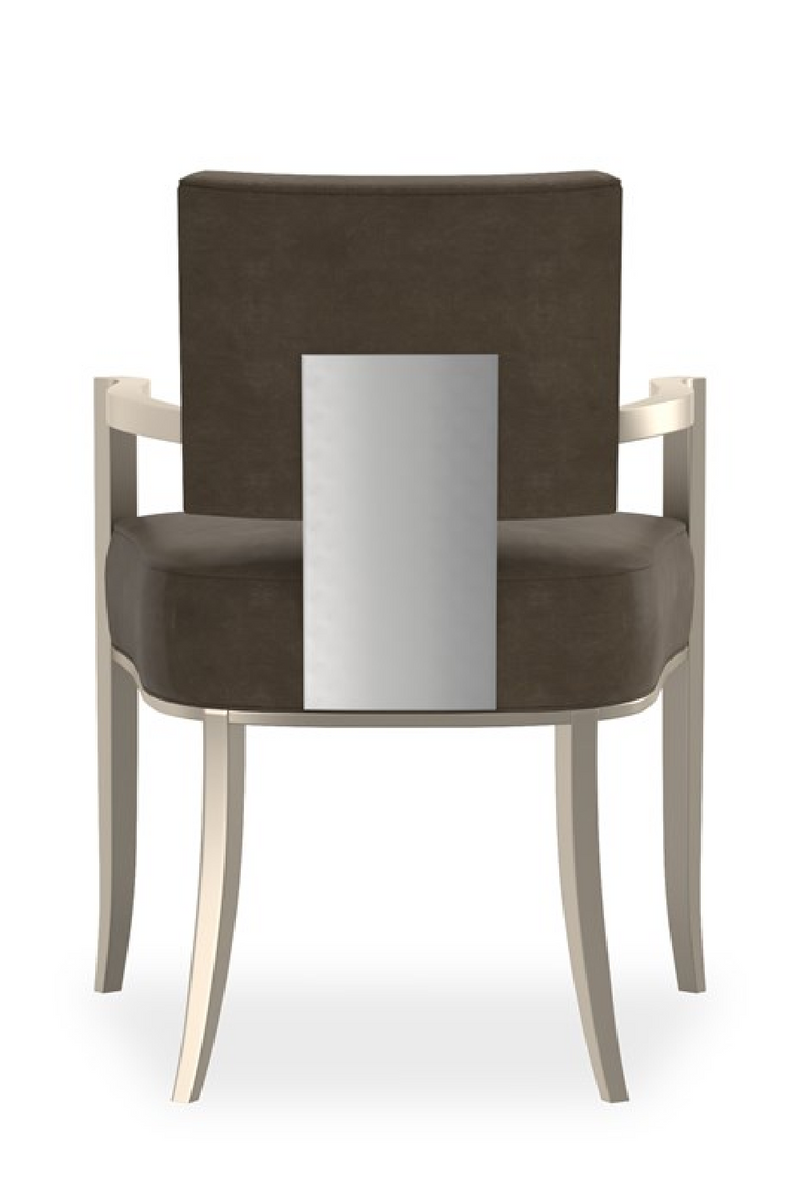 Fauteuil de Salle à Manger à Dossier Carré | Caracole Reserved Seating | OROA.fr