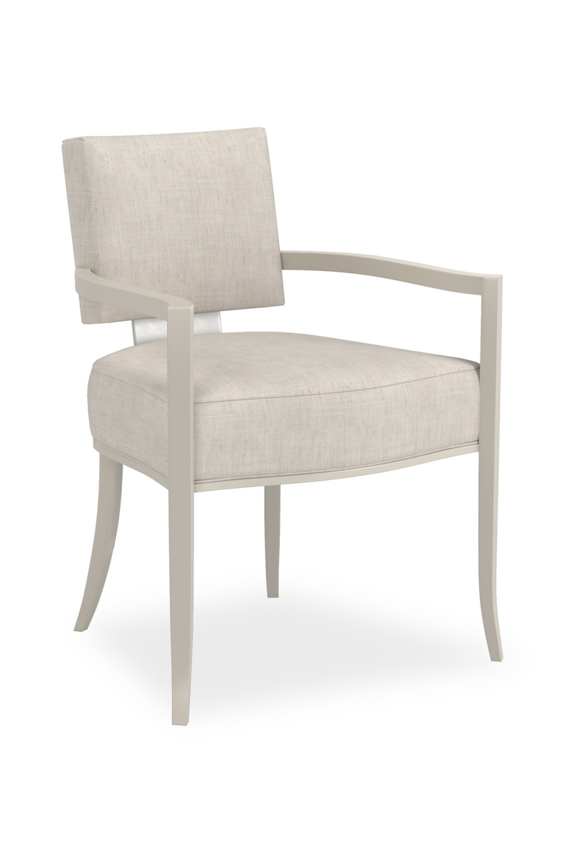 Fauteuil de Salle à Manger à Dossier Carré | Caracole Reserved Seating | OROA.fr