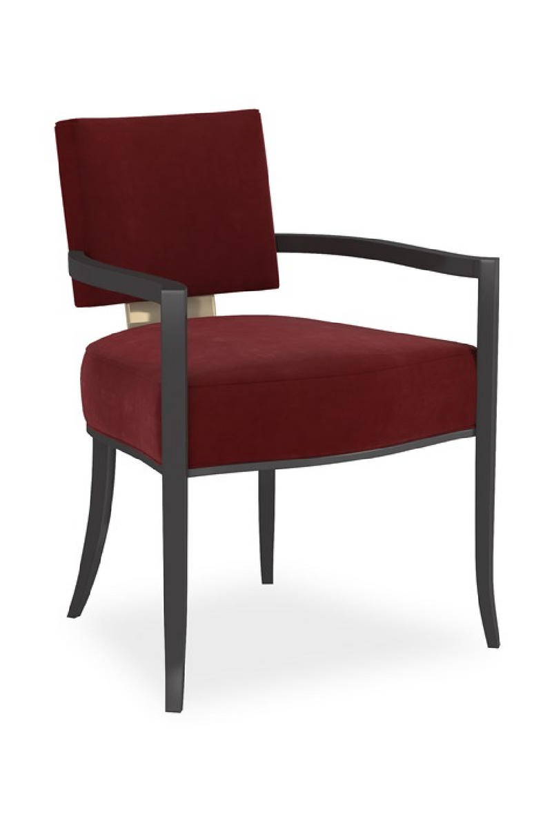 Fauteuil de Salle à Manger à Dossier Carré | Caracole Reserved Seating | OROA.fr