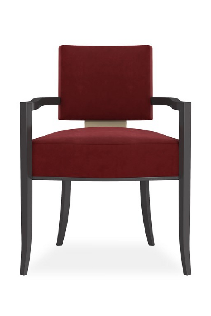 Fauteuil de Salle à Manger à Dossier Carré | Caracole Reserved Seating | OROA.fr