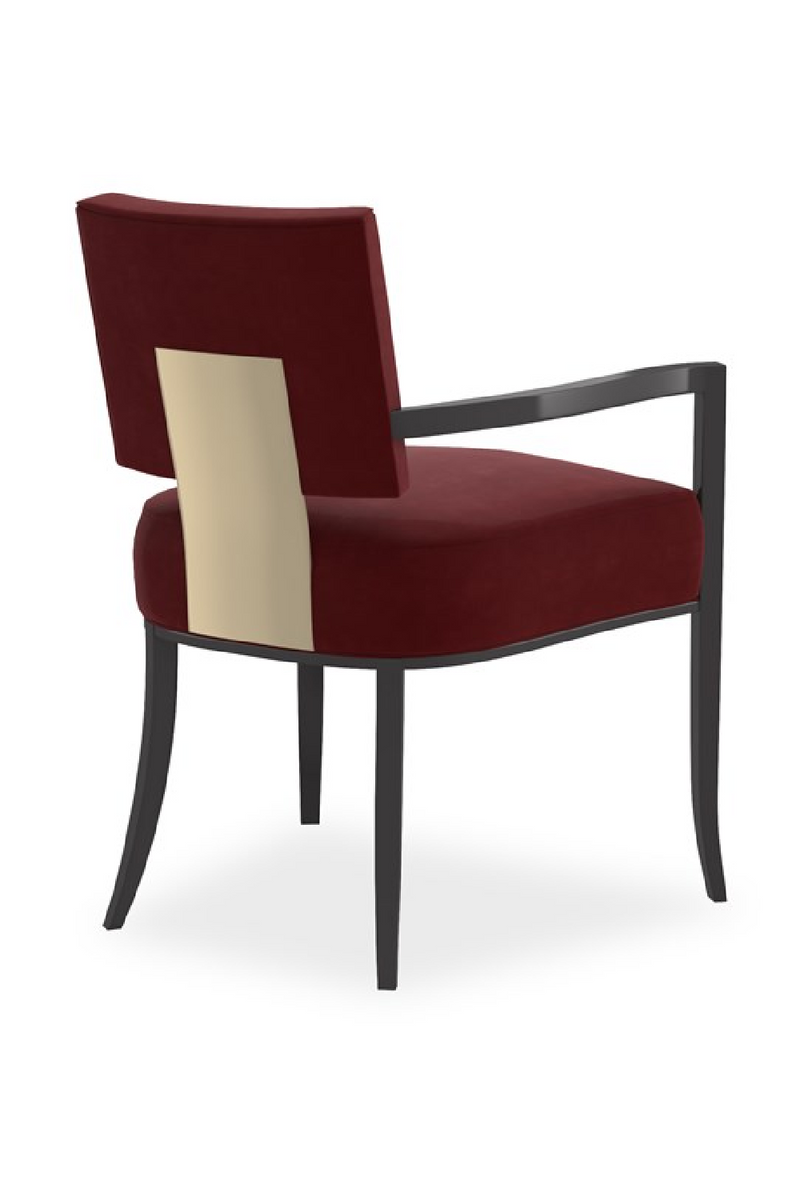 Fauteuil de Salle à Manger à Dossier Carré | Caracole Reserved Seating | OROA.fr