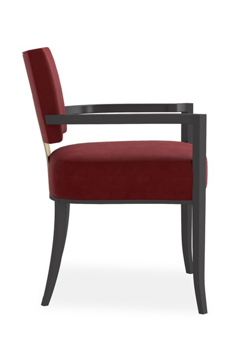 Fauteuil de Salle à Manger à Dossier Carré | Caracole Reserved Seating | OROA.fr