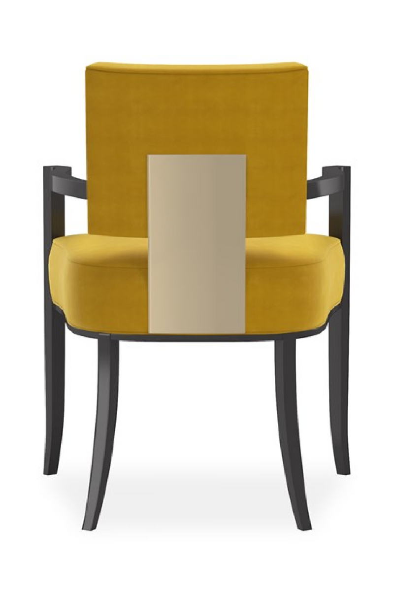 Fauteuil de Salle à Manger à Dossier Carré | Caracole Reserved Seating | OROA.fr