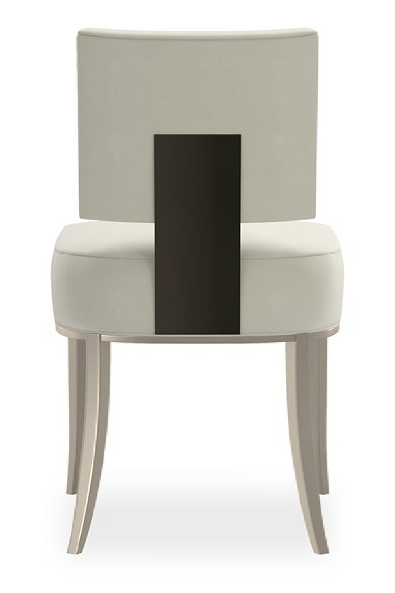 Chaise d’Appoint à Dossier Carré | Caracole Reserved Seating | OROA.fr