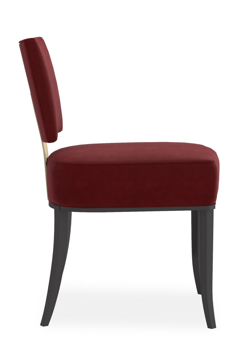 Chaise d’Appoint à Dossier Carré | Caracole Reserved Seating | OROA.fr