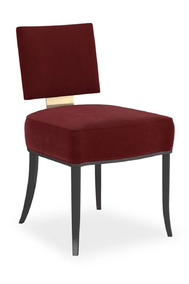 Chaise d’Appoint à Dossier Carré | Caracole Reserved Seating | OROA.fr