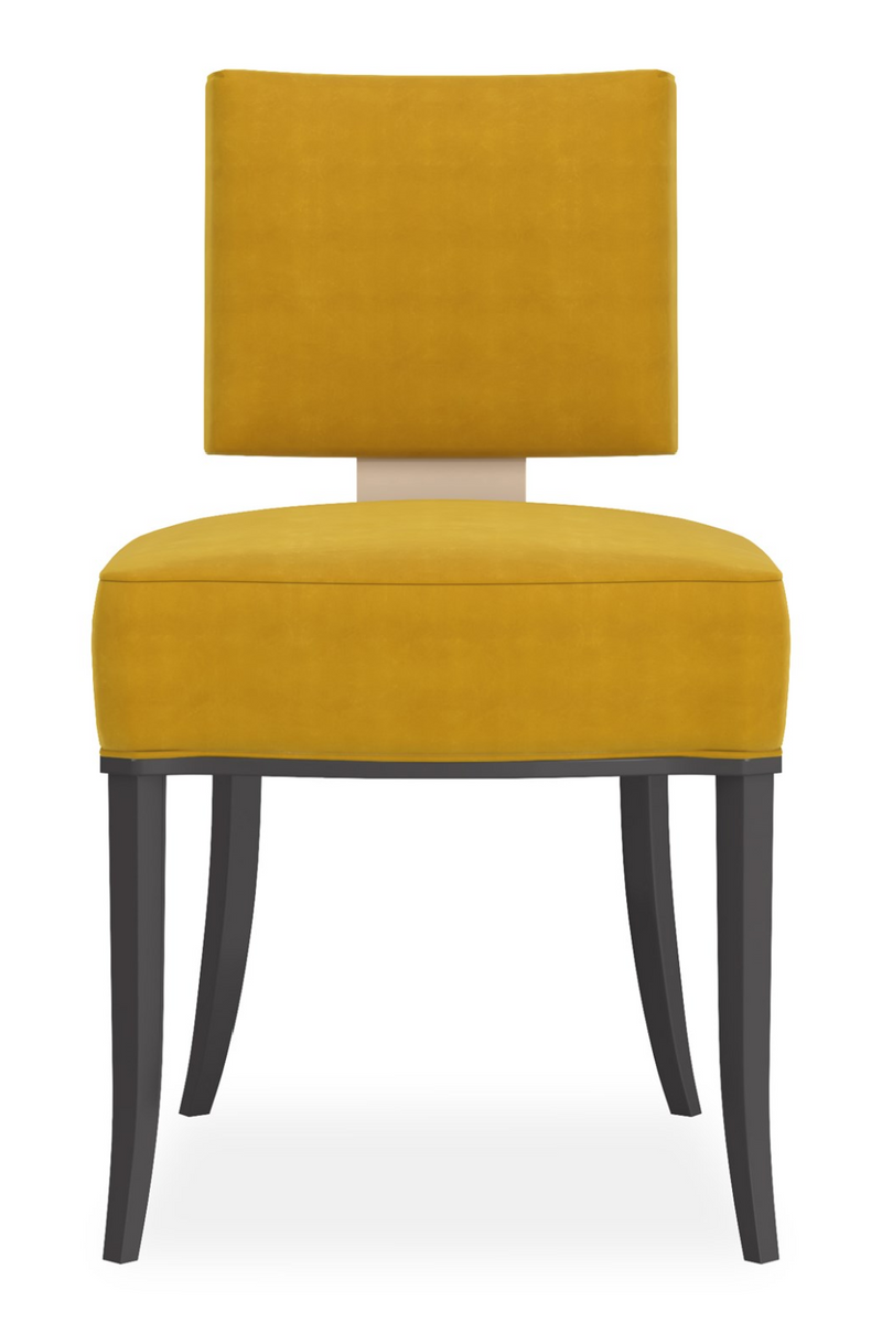 Chaise d’Appoint à Dossier Carré | Caracole Reserved Seating | OROA.fr