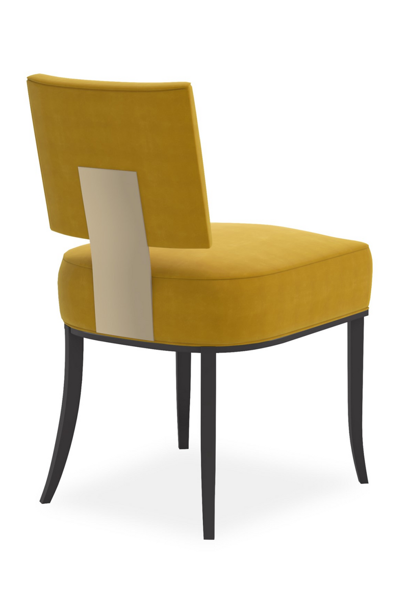 Chaise d’Appoint à Dossier Carré | Caracole Reserved Seating | OROA.fr