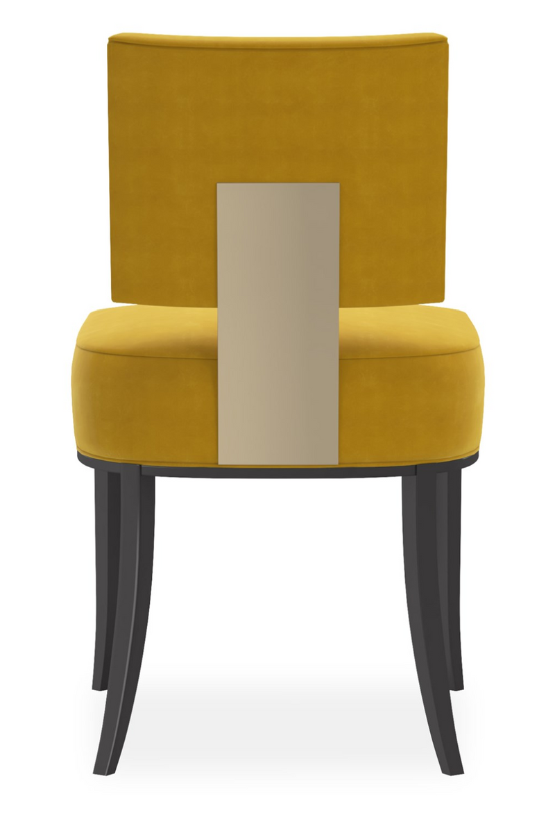 Chaise d’Appoint à Dossier Carré | Caracole Reserved Seating | OROA.fr