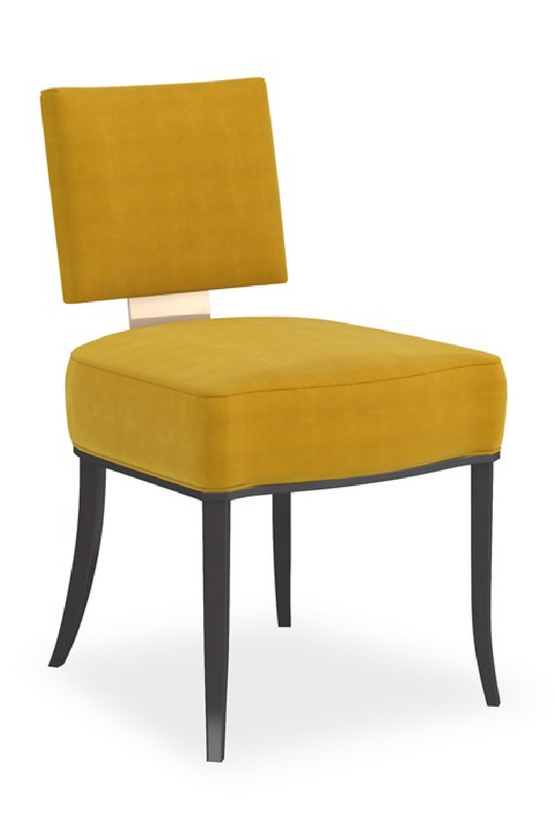 Chaise d’Appoint à Dossier Carré | Caracole Reserved Seating | OROA.fr