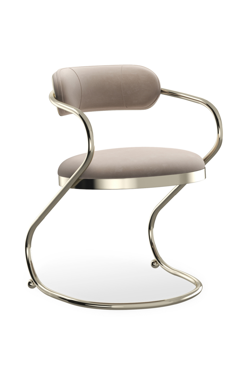 Chaise de Salle à Manger à Console Ondulée | Caracole Retrospect | OROA.fr
