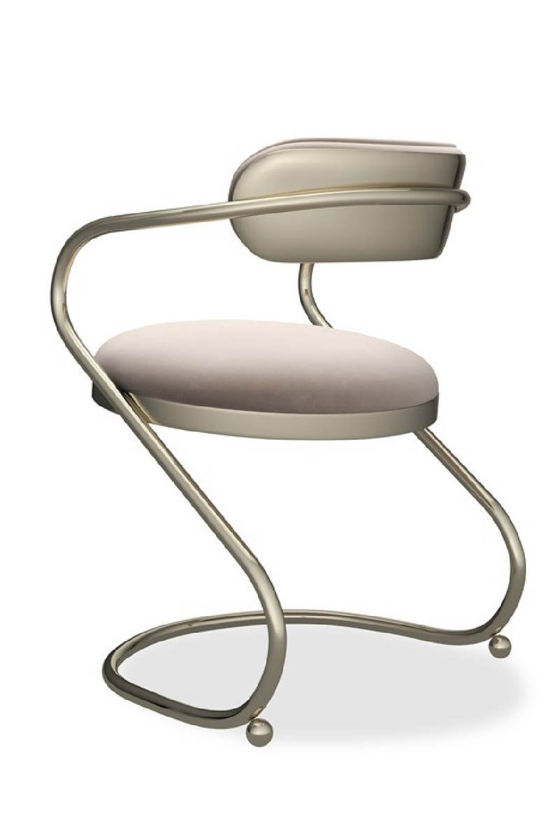 Chaise de Salle à Manger à Console Ondulée | Caracole Retrospect | OROA.fr
