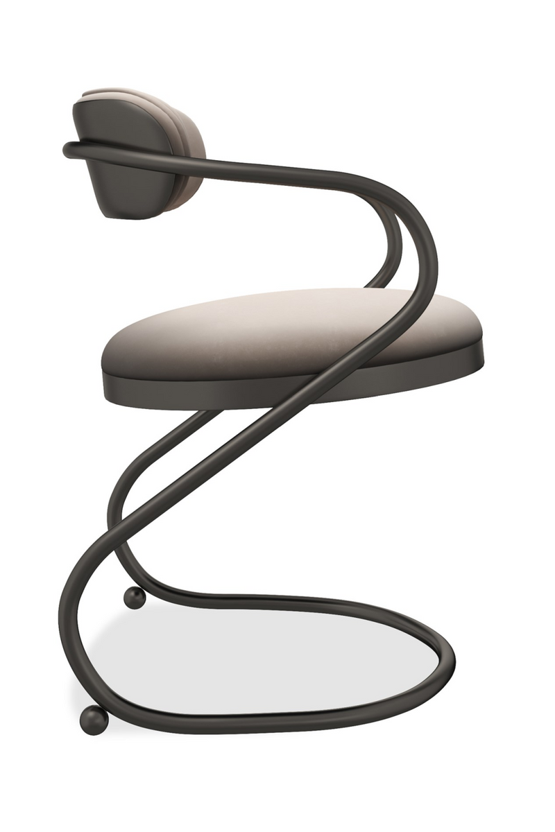 Chaise de Salle à Manger à Console Ondulée | Caracole Retrospect | OROA.fr