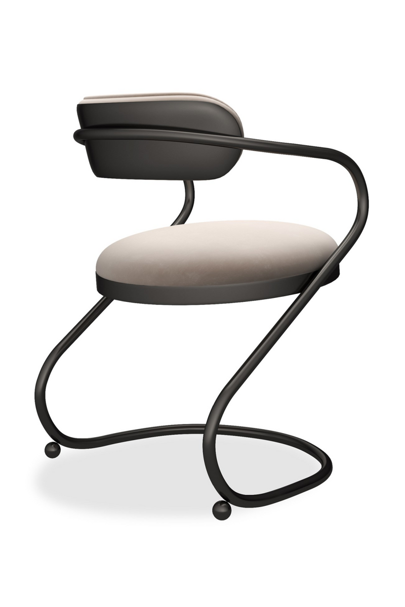 Chaise de Salle à Manger à Console Ondulée | Caracole Retrospect | OROA.fr