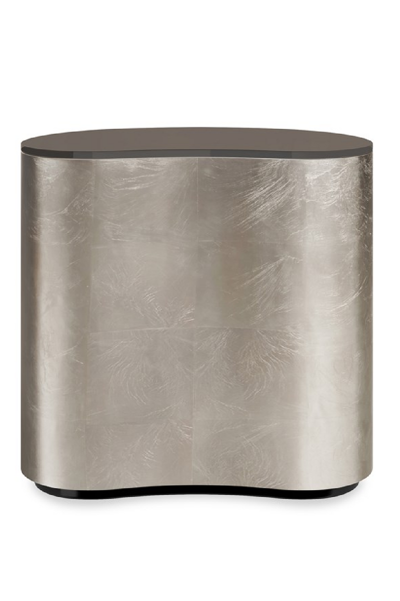 Table d’Appoint Rognon en Verre Bronze | Caracole Amalie | OROA.fr