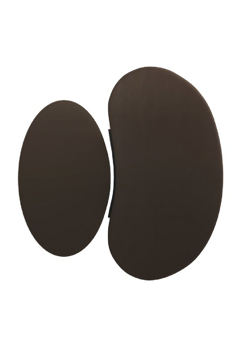 Tables d’appoint gigognes en verre bronze (lot de 2) | Caracole Fritza | OROA.fr