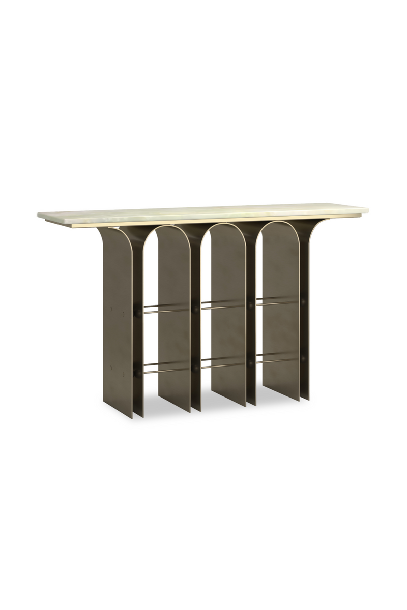 Console avec Arches en Bronze | Caracole Nexus | OROA.fr