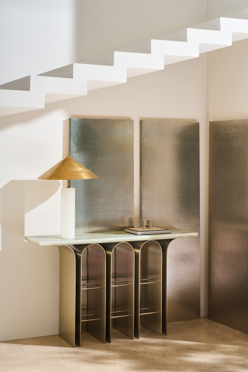 Console avec Arches en Bronze | Caracole Nexus | OROA.fr