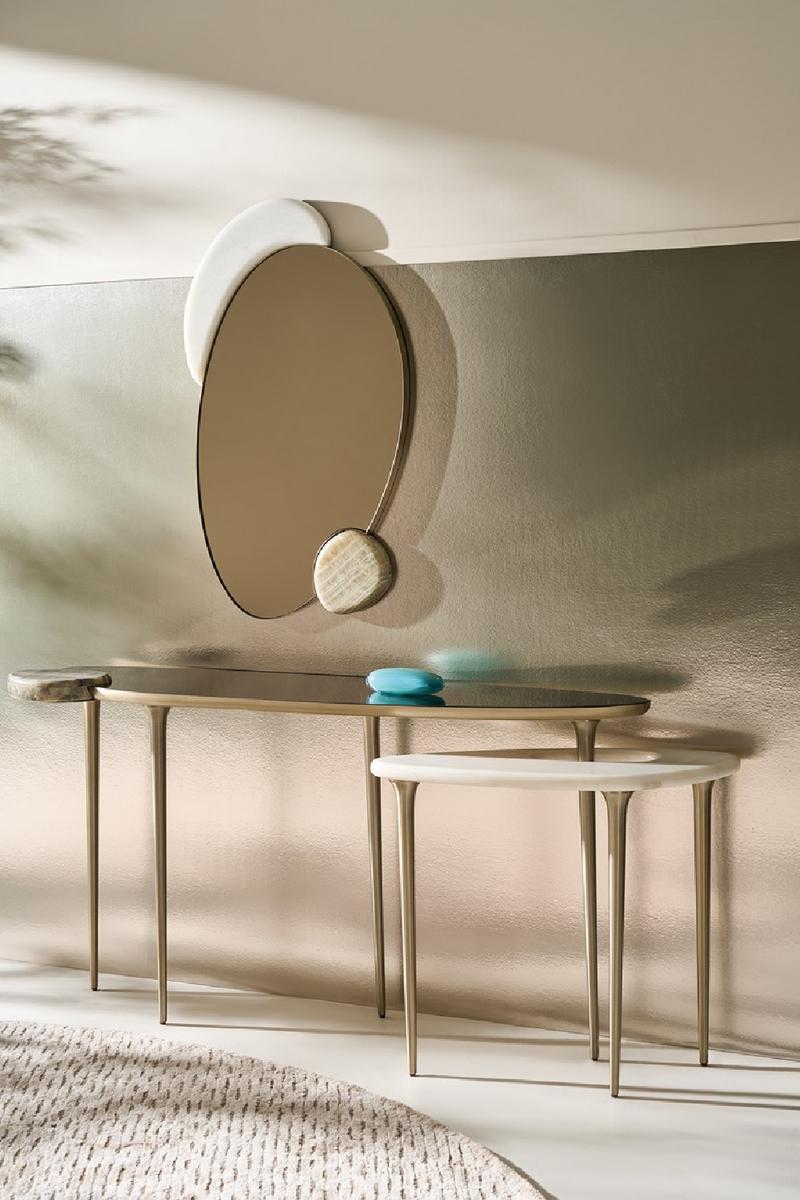 Console moderne en 2 pièces | Caracole Echo | OROA.fr
