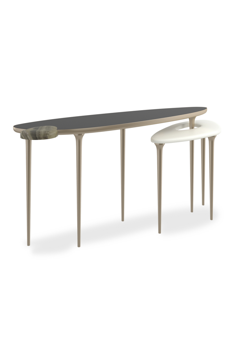 Console moderne en 2 pièces | Caracole Echo | OROA.fr