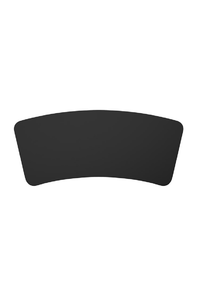 Bureau en verre noir à 2 tiroirs | Caracole Cabochon | OROA.fr