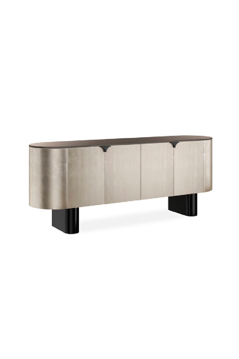 Buffet à 4 Portes en Bronze Foncé | Caracole Gustav | OROA.fr