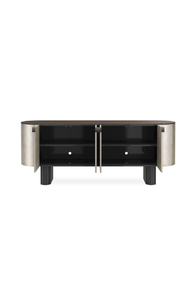 Buffet à 4 Portes en Bronze Foncé | Caracole Gustav | OROA.fr