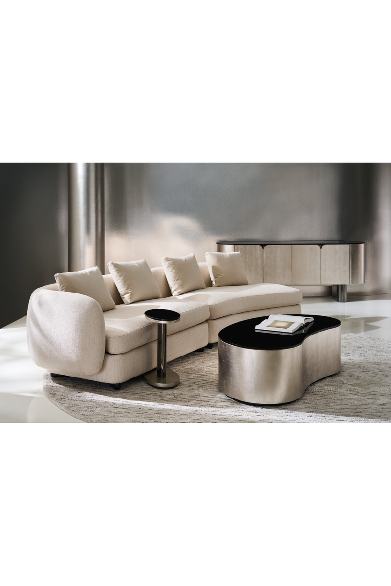 Buffet à 4 Portes en Bronze Foncé | Caracole Gustav | OROA.fr