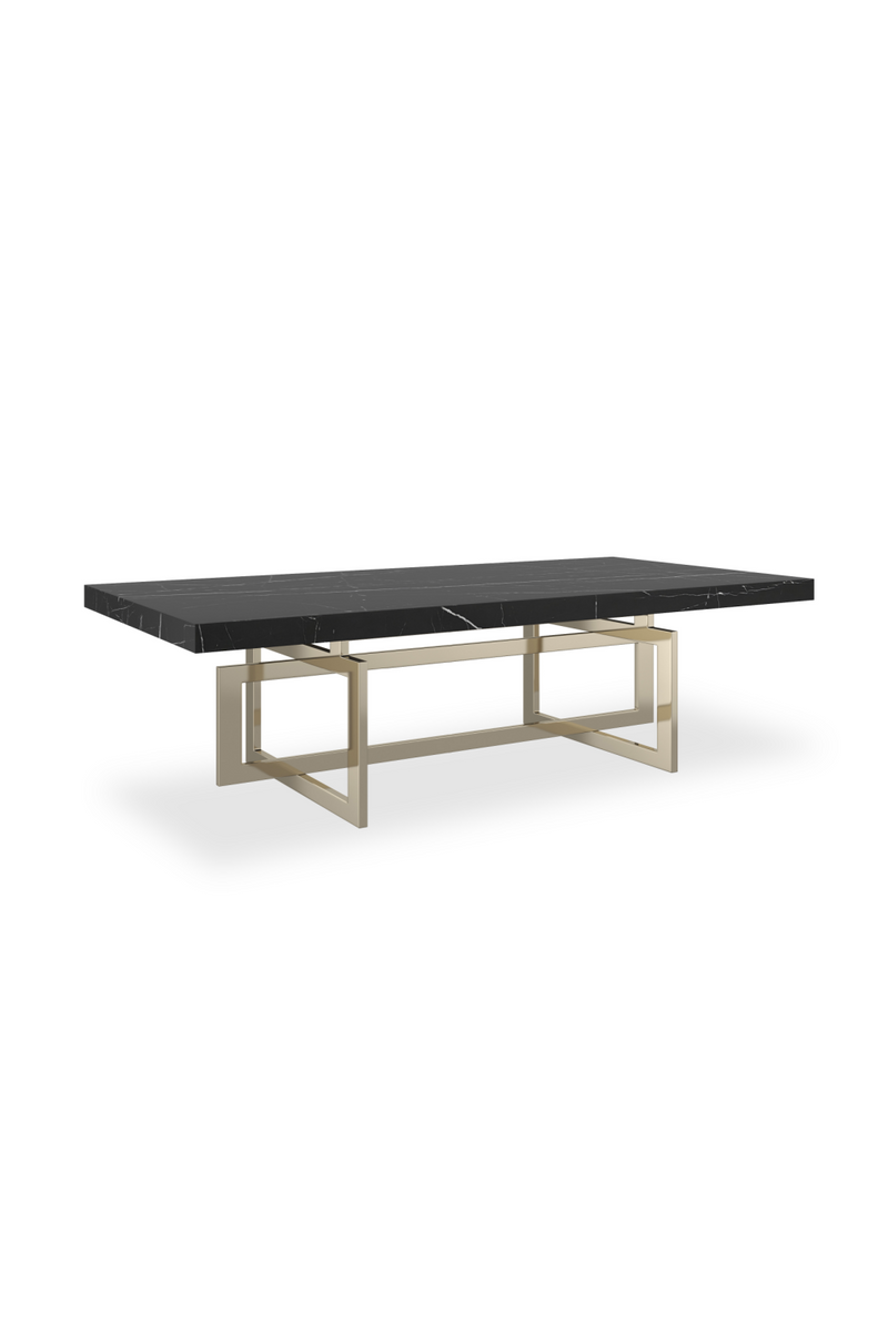 Table basse en marbre noir | Caracole Wish You Were Here | OROA.fr