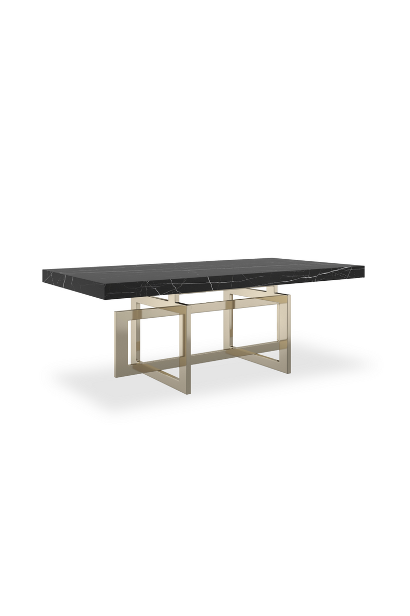 Table basse en marbre noir | Caracole Wish You Were Here | OROA.fr