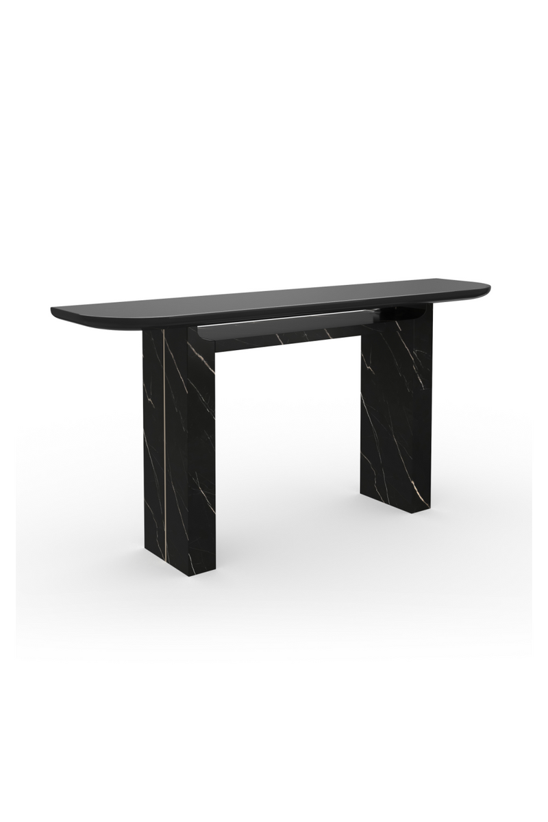 Console en pierre noire | Caracole Overlap | OROA.fr