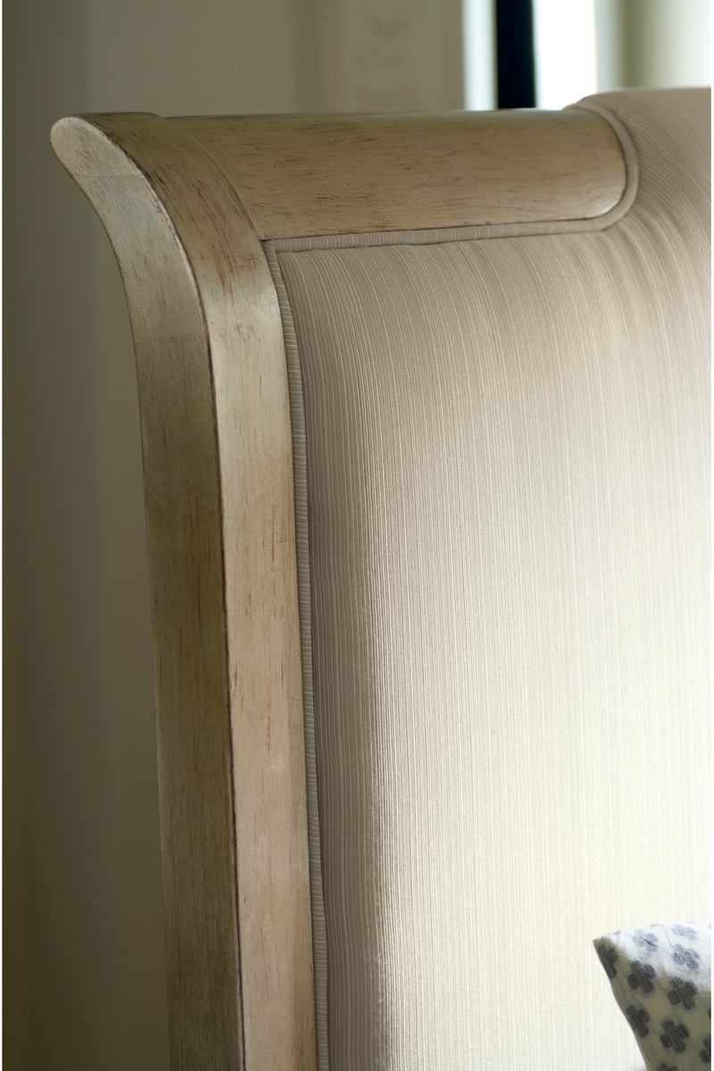 Lit King en Tissage Blanc Cassé | Caracole Nite In Shining Armor | Oroa.fr