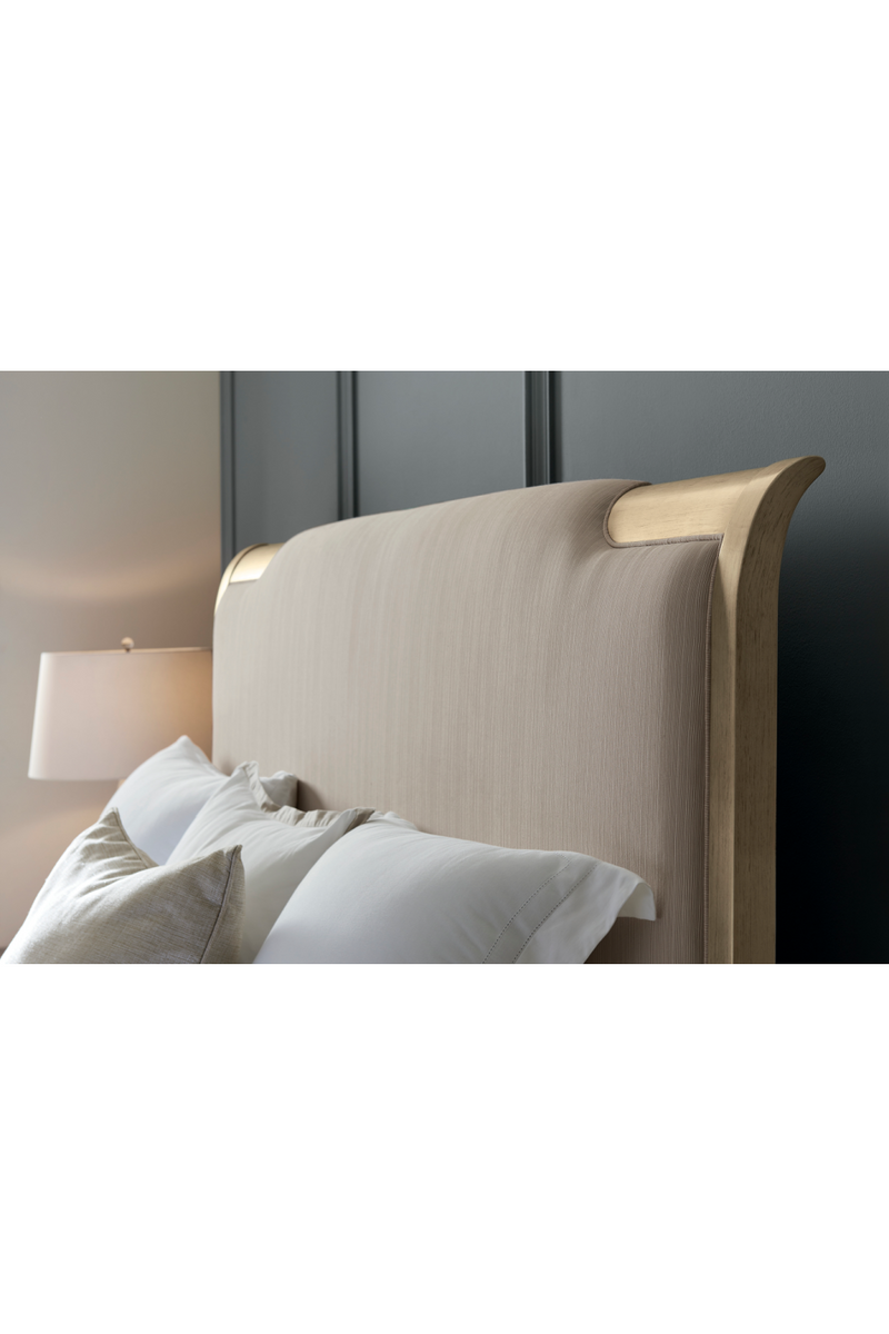 Lit King en Tissage Blanc Cassé | Caracole Nite In Shining Armor | Oroa.fr