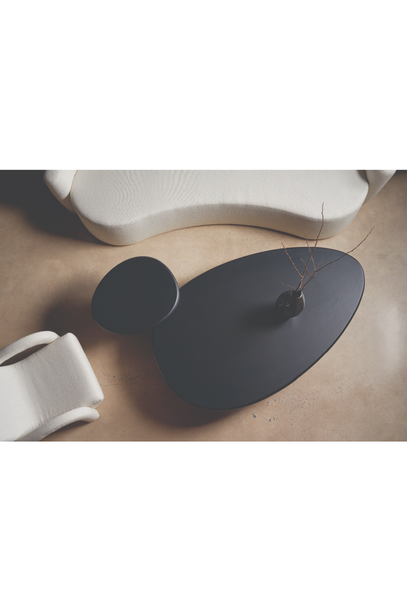 Table d’appoint en frêne noir S | Caracole Orion | OROA.fr