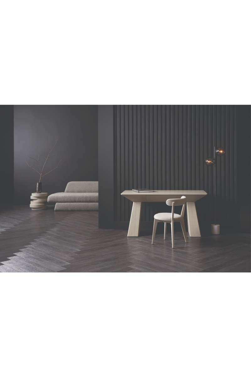 Table d’appoint à disques de chêne empilés | Caracole Rona | OROA.fr