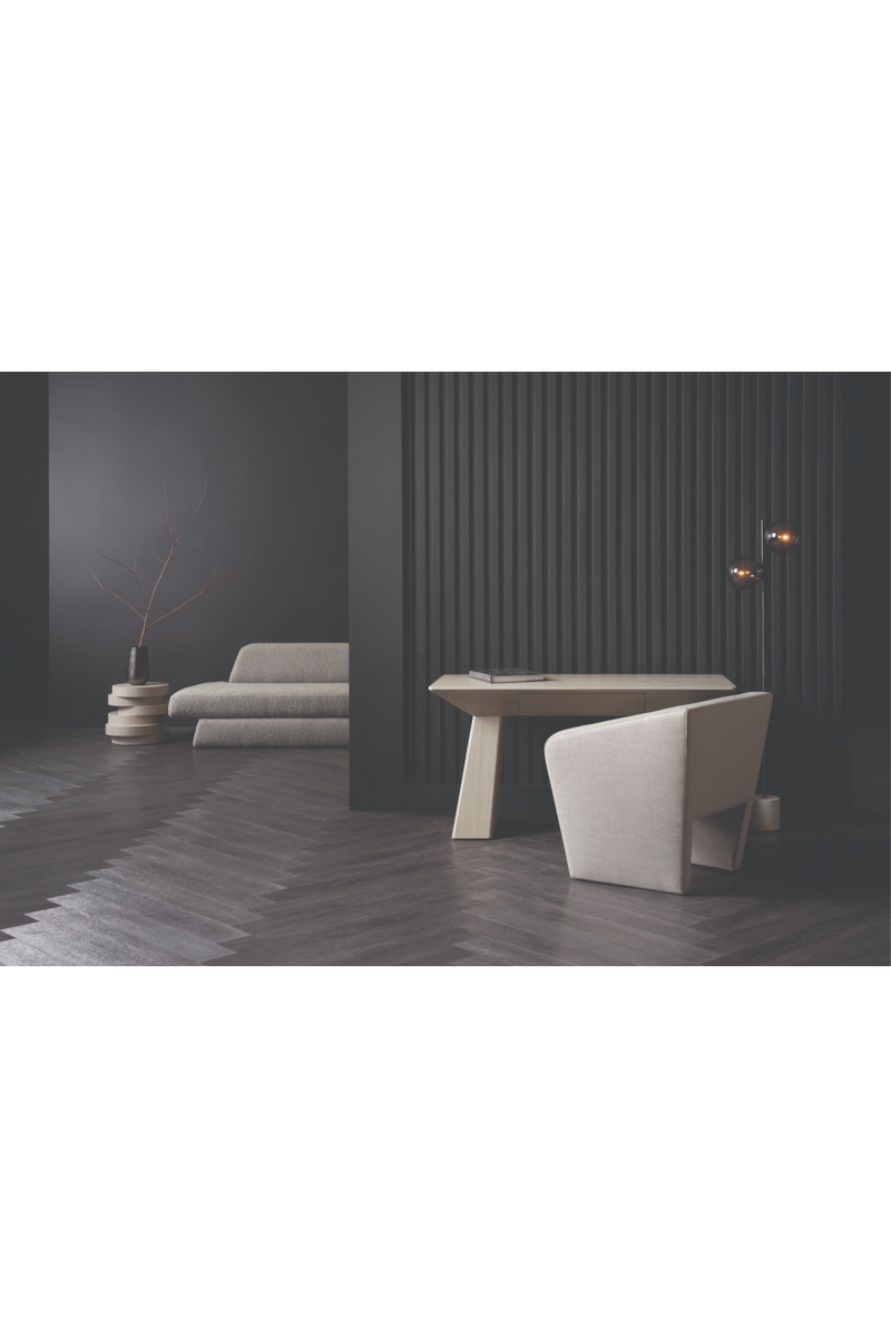 Table d’appoint à disques de chêne empilés | Caracole Rona | OROA.fr