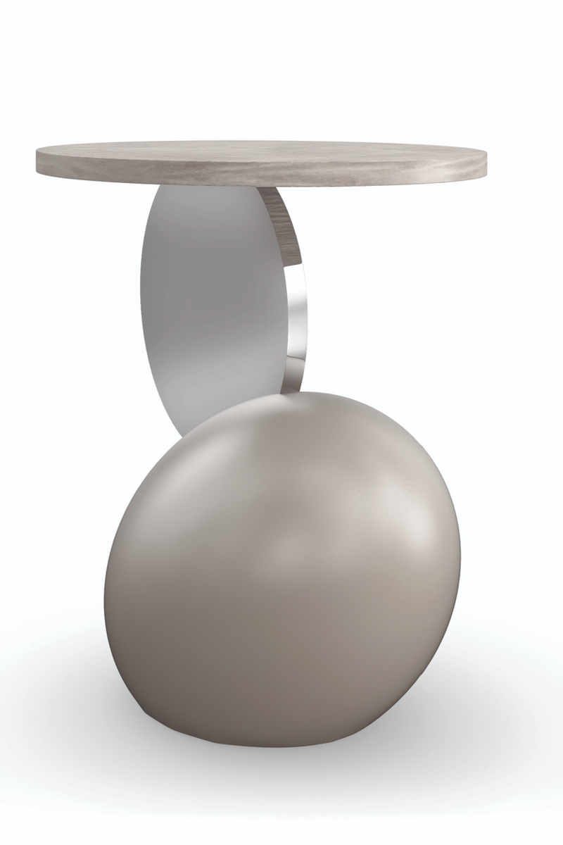Table d'appoint Art déco moderne | Caracole Onyx | OROA.fr